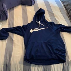 Men’s small blue Nike sweatshirt